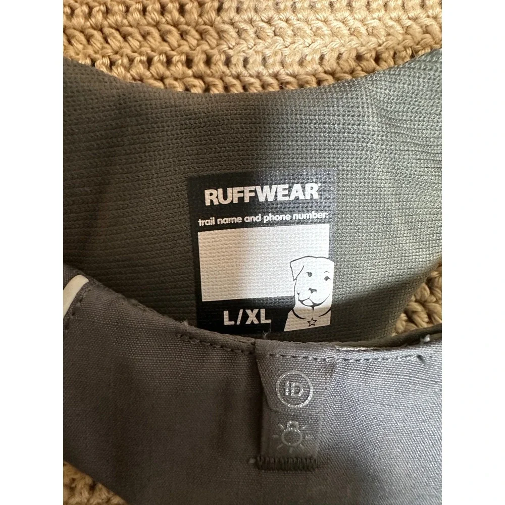 Ruffwear Front Range Dog Harness Gray L/XL Adjustable No Pull Reflective Trim